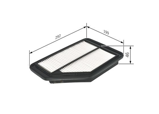 BOSCH F026400159 Hava Filtresi - . Görsel
