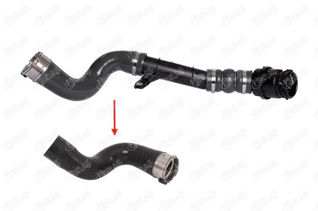IBR 11196 Turbo Hortumu Plastik Boru Hariç