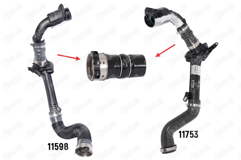 IBR 11599 Turbo Hortumu Plastik Boru Hariç
