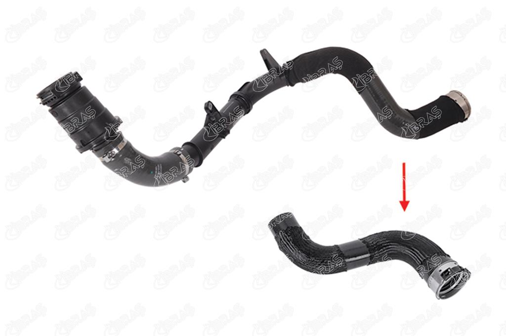 IBR 11616 Turbo Hortumu Plastik Boru Hariç