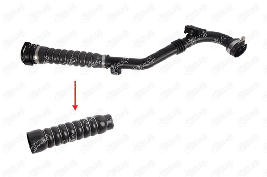 IBR 11620 Turbo Hortumu Plastik Boru Hariç