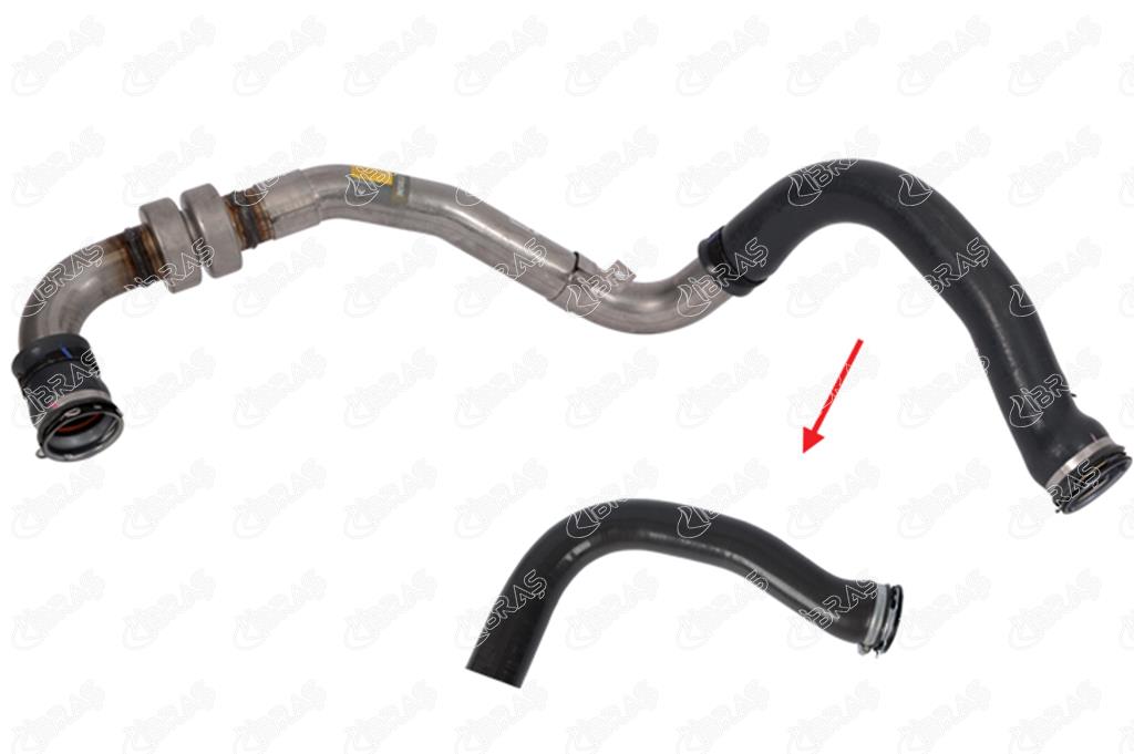 IBR 11680 Turbo Hortumu Metal Boru Hariç