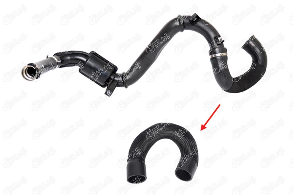 IBR 12322 Turbo Hortumu Plastik Boru Hariç