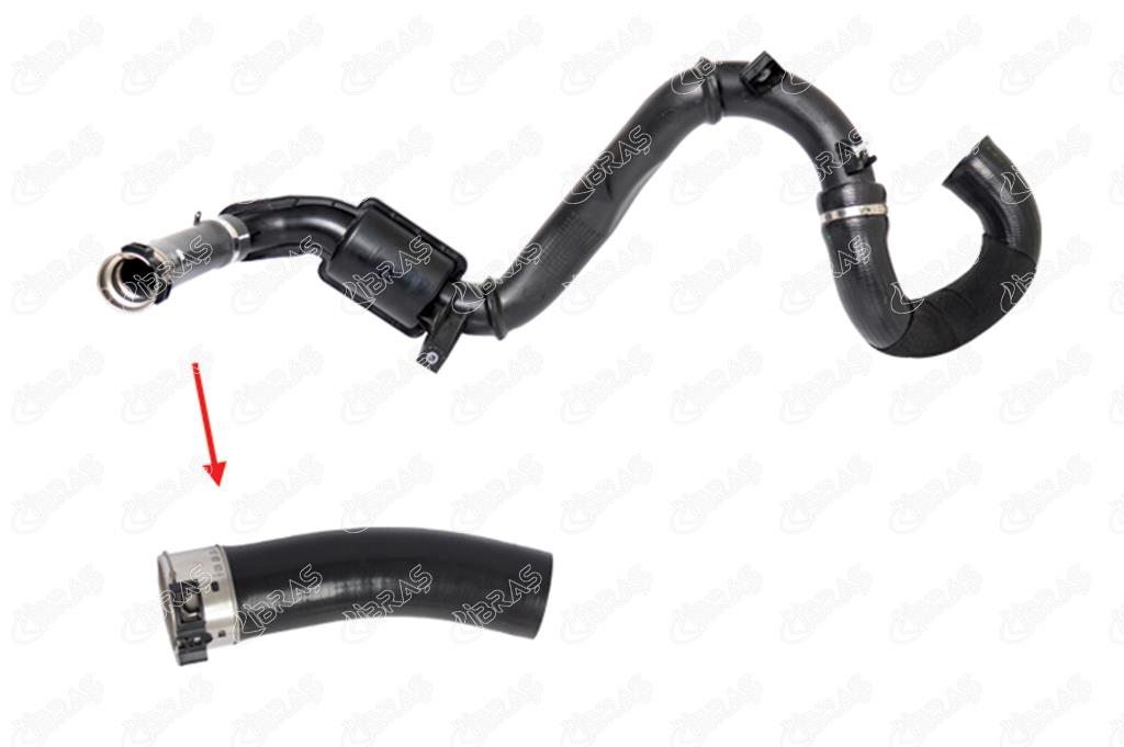 IBR 12323 Turbo Hortumu Plastik Boru Hariç