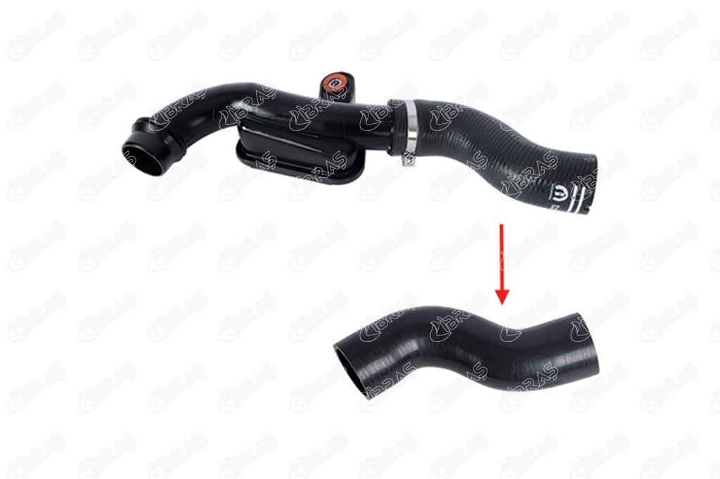 IBR 13925 Turbo Hortumu Plastik Boru Hariç