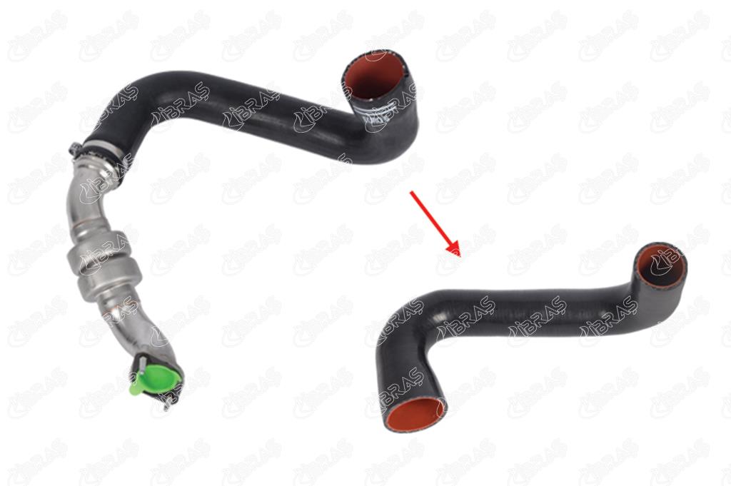 IBR 14780 Turbo Hortumu Metal Boru Hariç