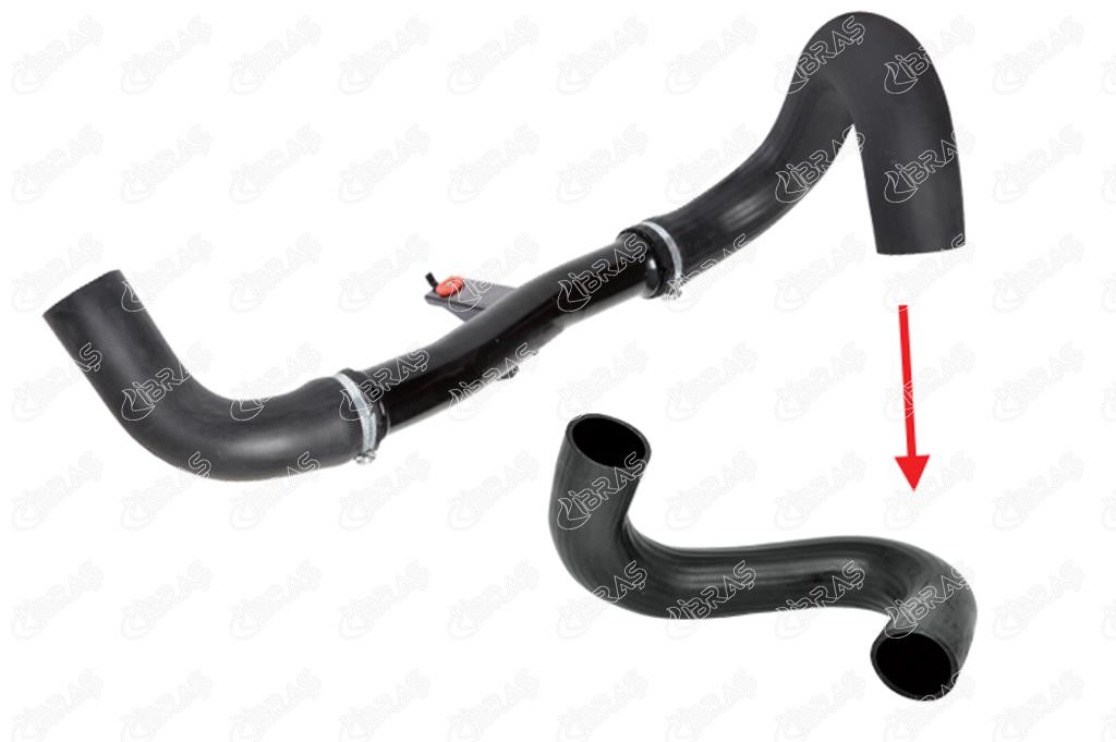 IBR 14813 Turbo Hortumu Metal Boru Hariç