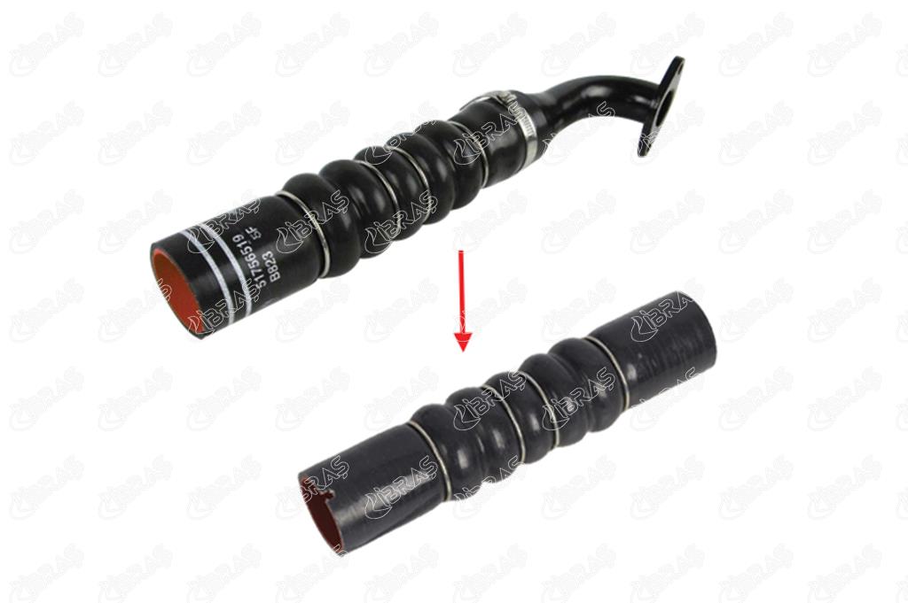 IBR 15058 Turbo Hortumu Metal Boru Hariç