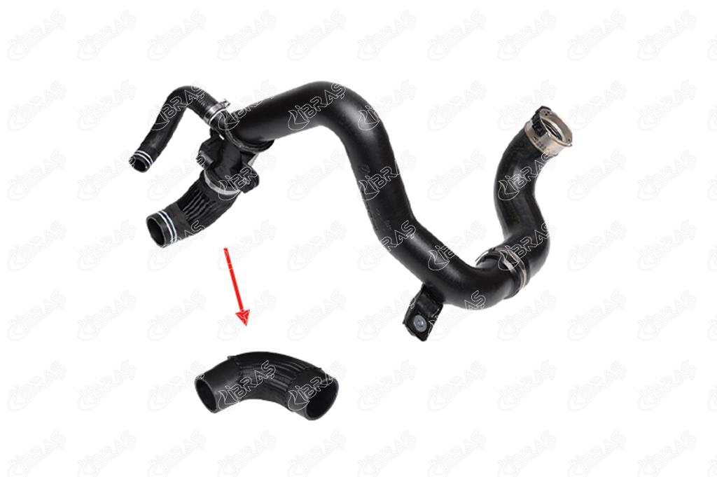 IBR 15932 Turbo Hortumu Plastik Boru Hariç