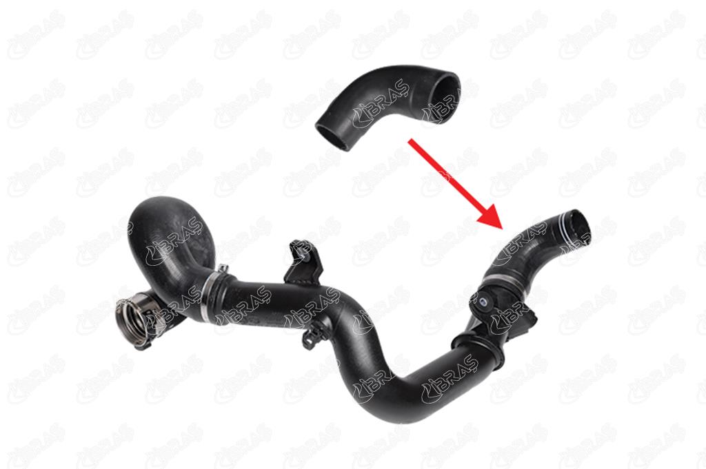 IBR 15935 Turbo Hortumu Plastik Boru Hariç