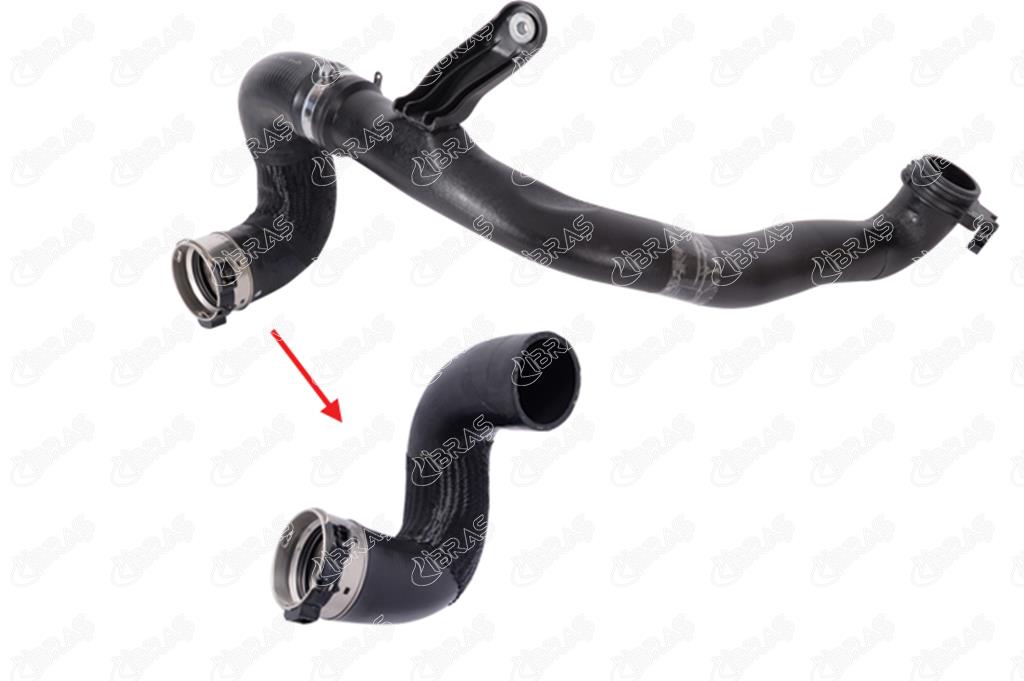 IBR 15939 Turbo Hortumu Plastik Boru Hariç