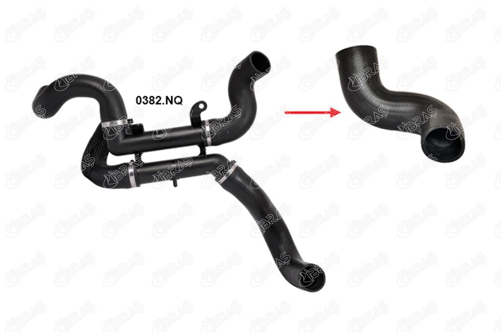 IBR 17477 Turbo Hortumu Plastik Boru Hariç