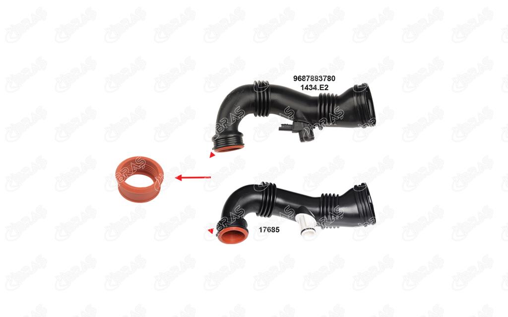 IBR 17680 Turbo Borusu Contası