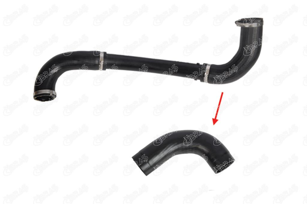 IBR 19526 Turbo Hortumu Plastik Boru Hariç