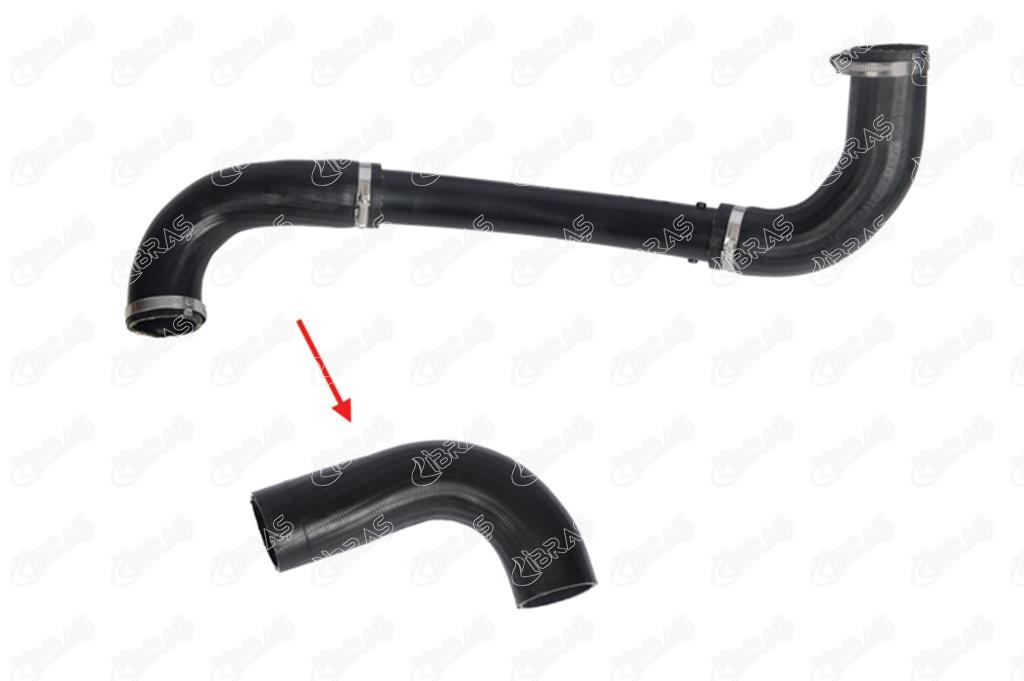 IBR 19527 Turbo Hortumu Plastik Boru Hariç