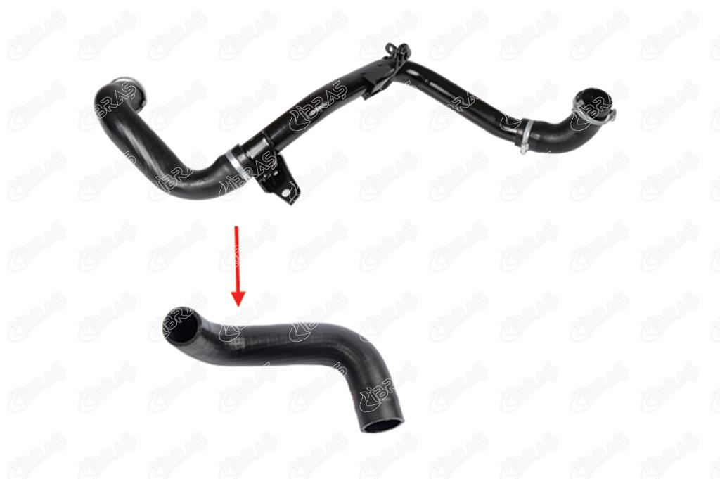 IBR 19948 Turbo Hortumu Metal Boru Hariç