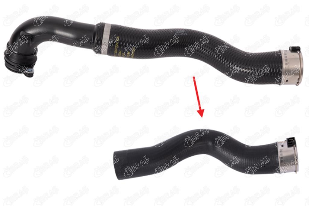 IBR 21197 Turbo Hortumu Plastik Boru Hariç