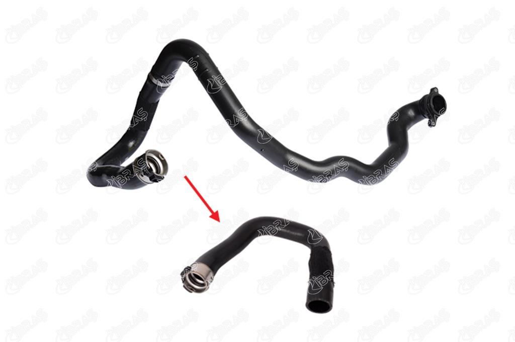 IBR 21351 Turbo Hortumu Plastik Boru Hariç
