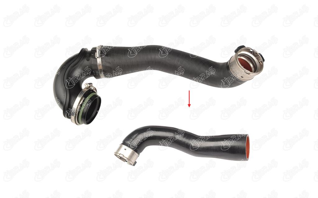 IBR 21667 Turbo Hortumu Plastik Boru Hariç