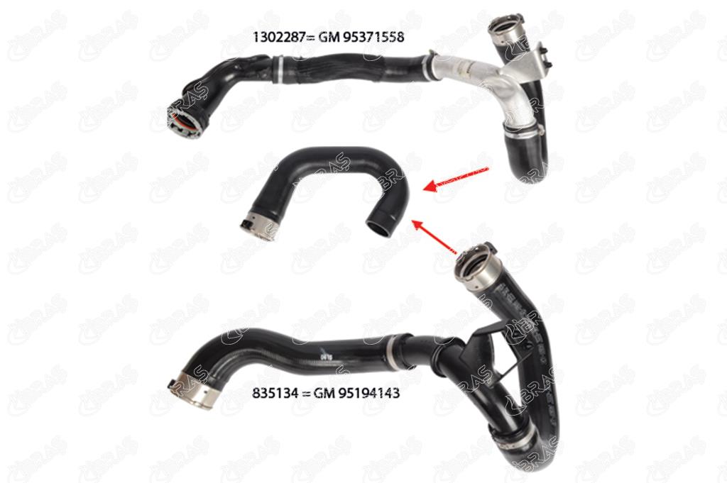 IBR 21724 Turbo Hortumu Plastik Ve Metal Boru Hariç