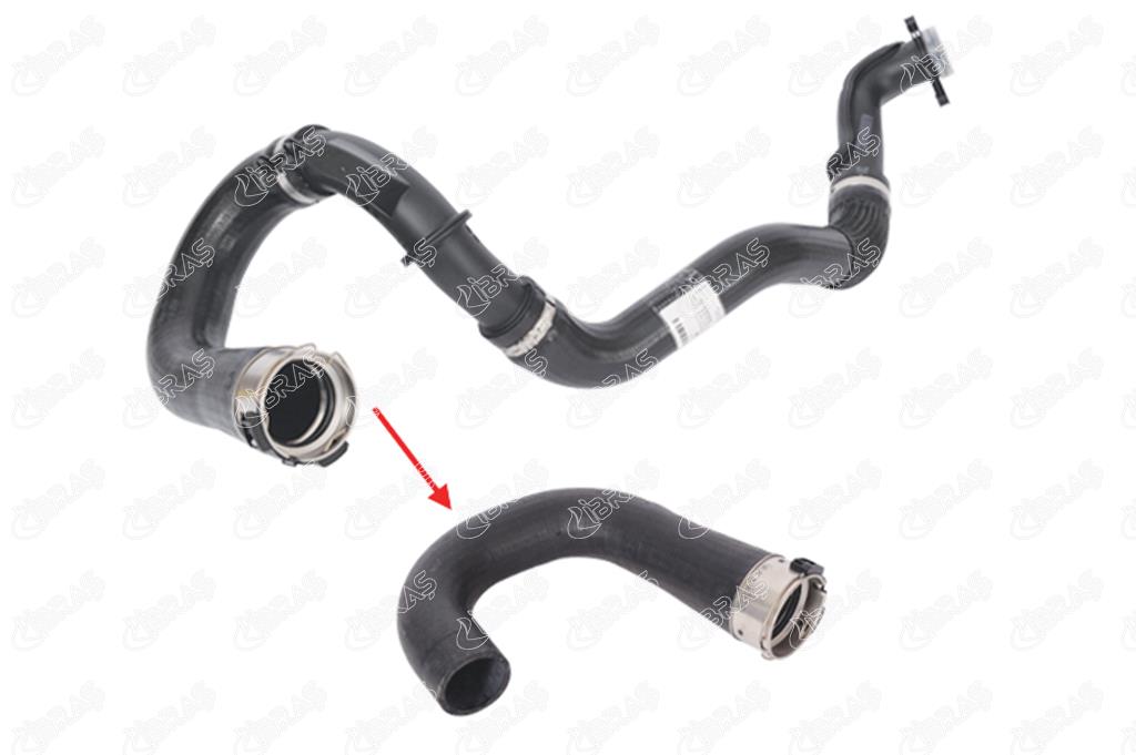IBR 25128 Turbo Hortumu Plastik Boru Hariç
