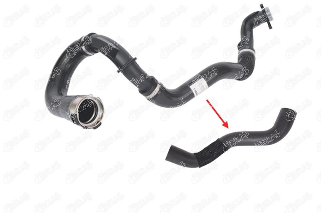 IBR 25129 Turbo Hortumu Plastik Boru Hariç