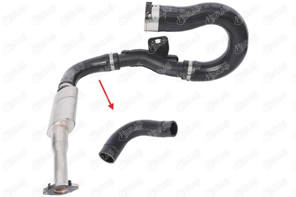 IBR 25131 Turbo Hortumu Plastik Ve Metal Boru Hariç