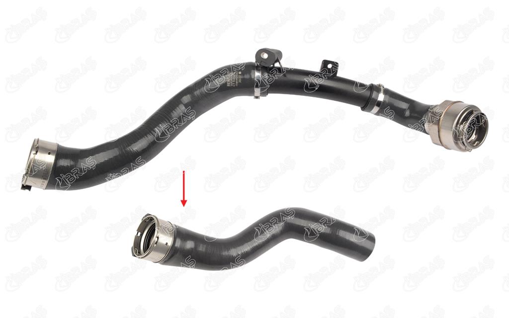 IBR 25684 Turbo Hortumu Plastik Boru Hariç