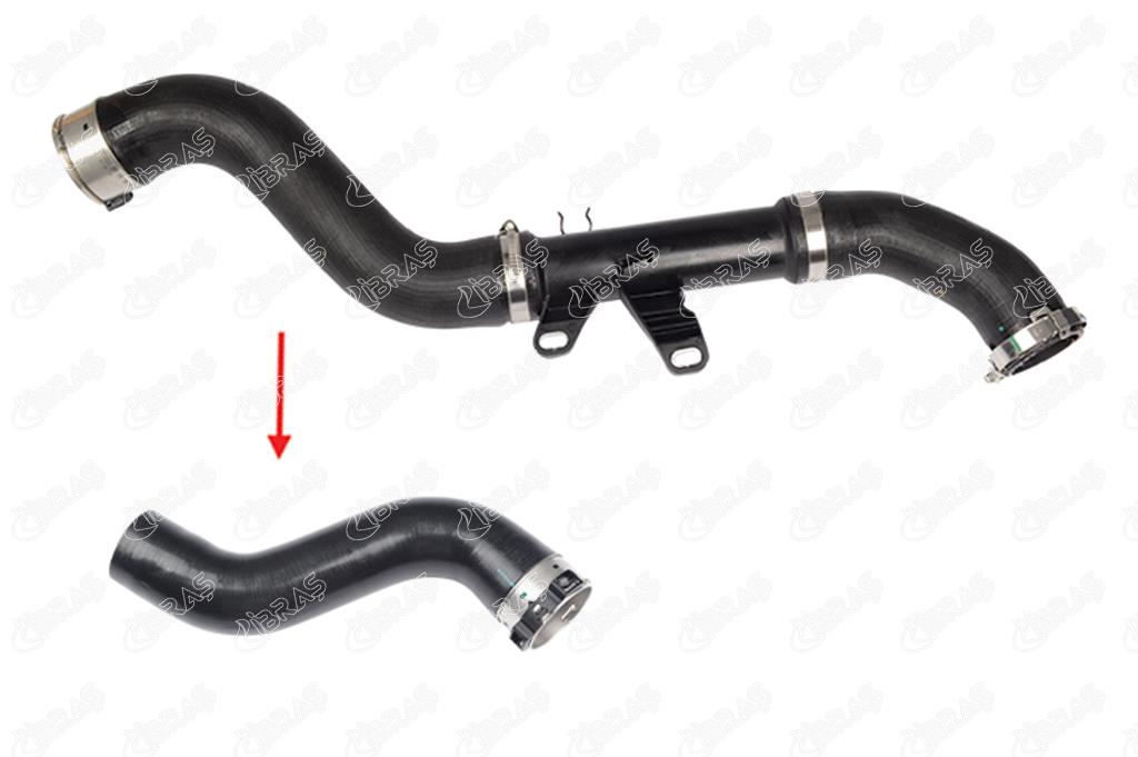 IBR 33318 Turbo Hortumu Plastik Boru Hariç