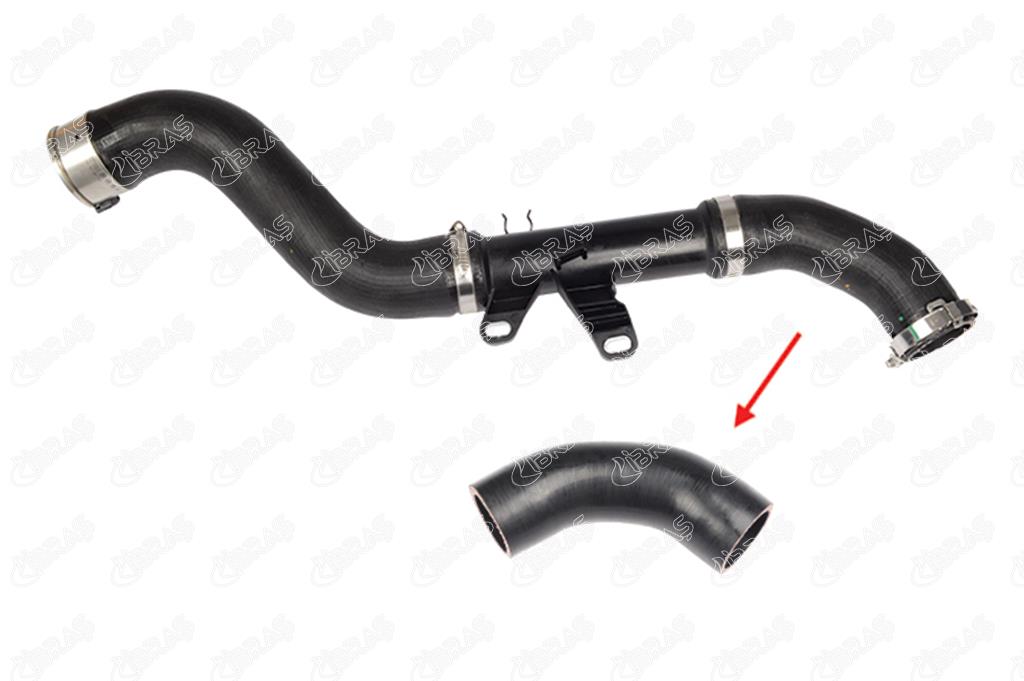 IBR 33319 Turbo Hortumu Plastik Boru Hariç