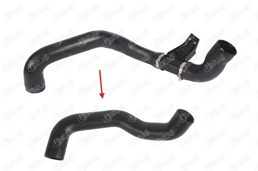IBR 33407 Turbo Hortumu Plastik Boru Hariç