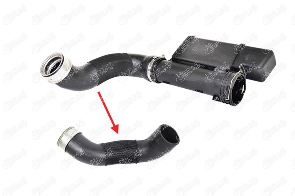 IBR 33556 Turbo Hortumu Plastik Boru Hariç