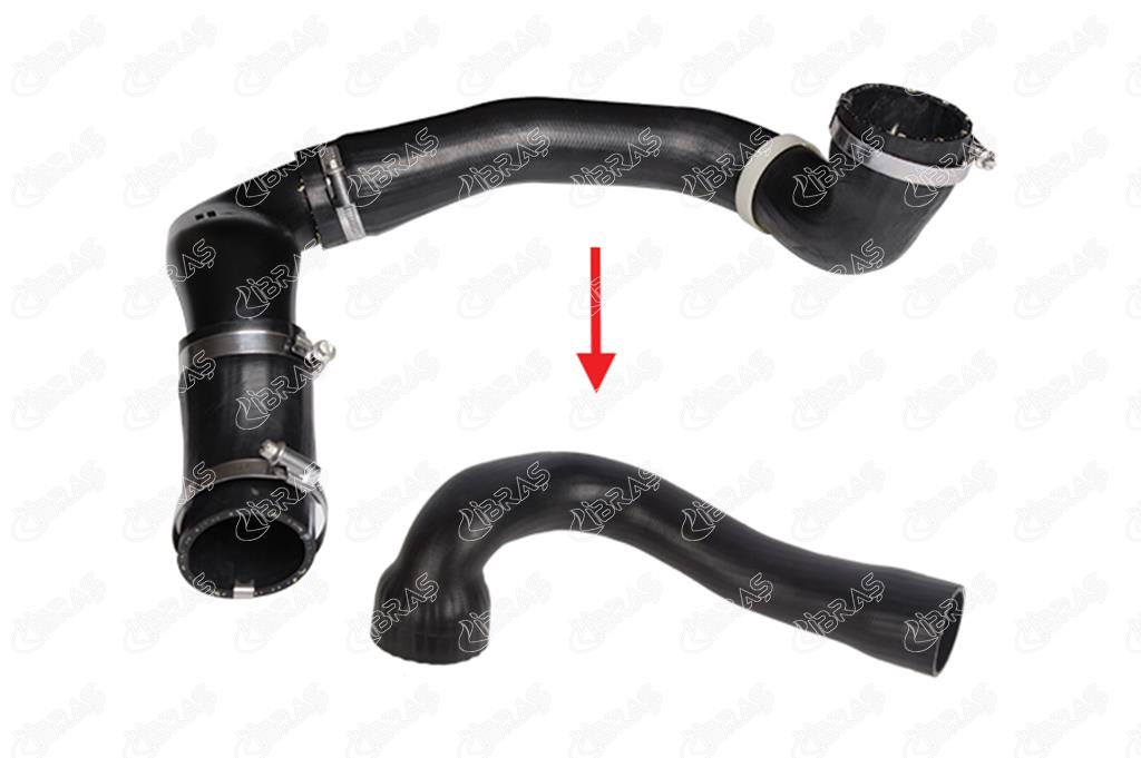 IBR 34857 Turbo Hortumu Plastik Boru Hariç