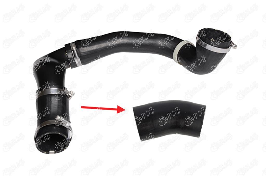 IBR 34858 Turbo Hortumu Plastik Boru Hariç
