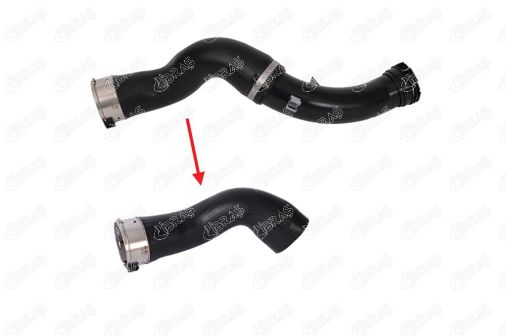 IBR 35152 Turbo Hortumu Plastik Boru Hariç