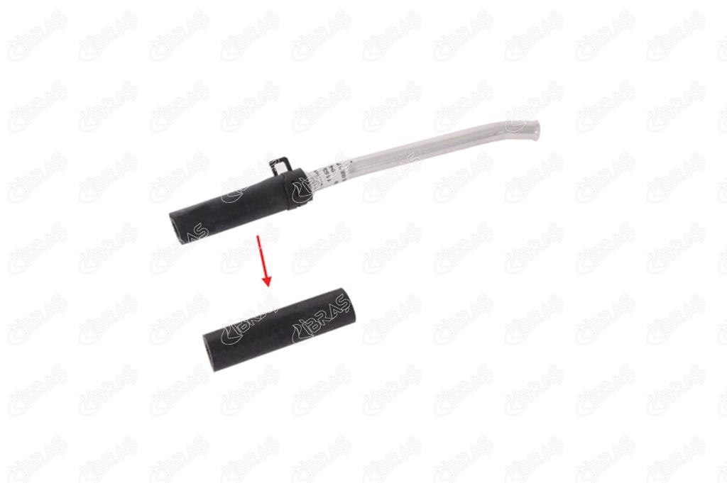 IBR 35154 Motor Havalandırma Hortumu Metal Boru Hariç 9MM X 16MM = 68MM