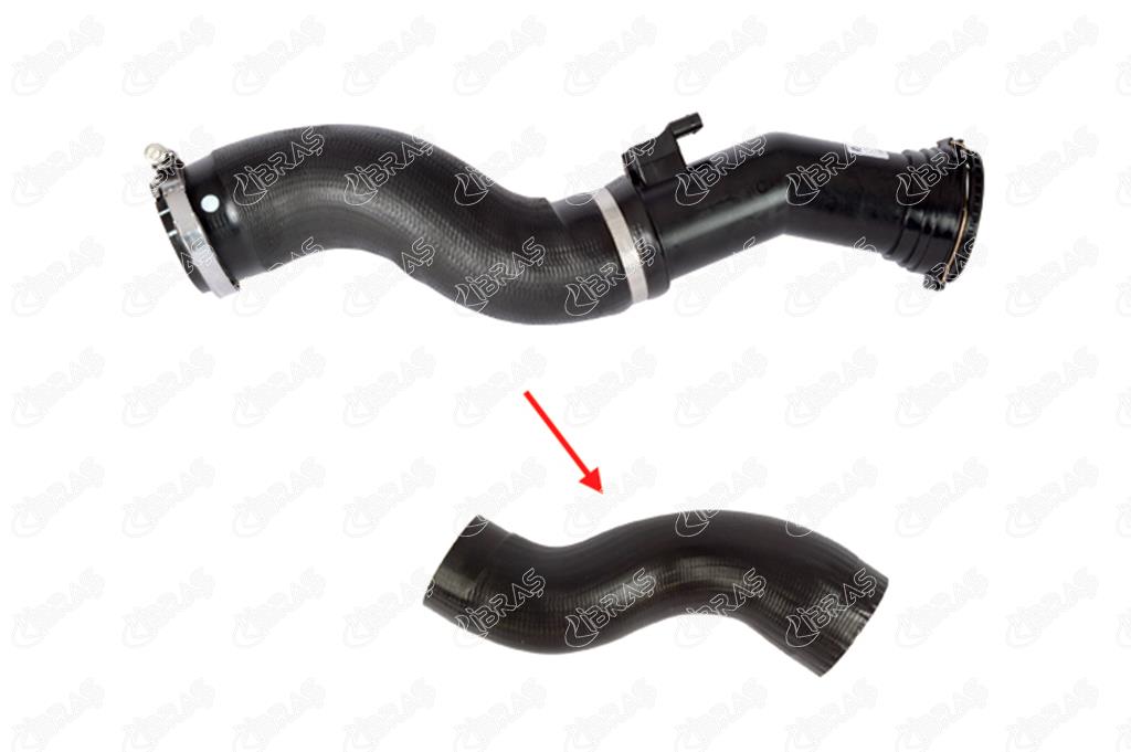 IBR 35161 Turbo Hortumu Plastik Boru Hariç