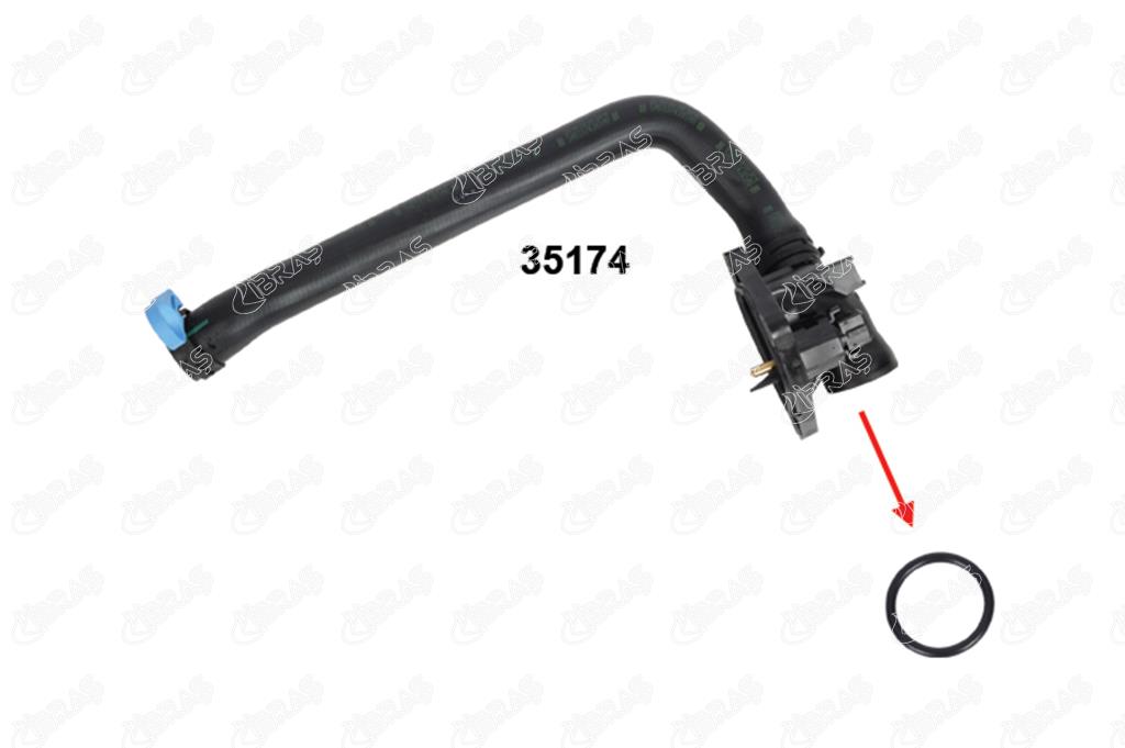 IBR 35176 Termostat Gövde Contası 28MM X 3.3MM