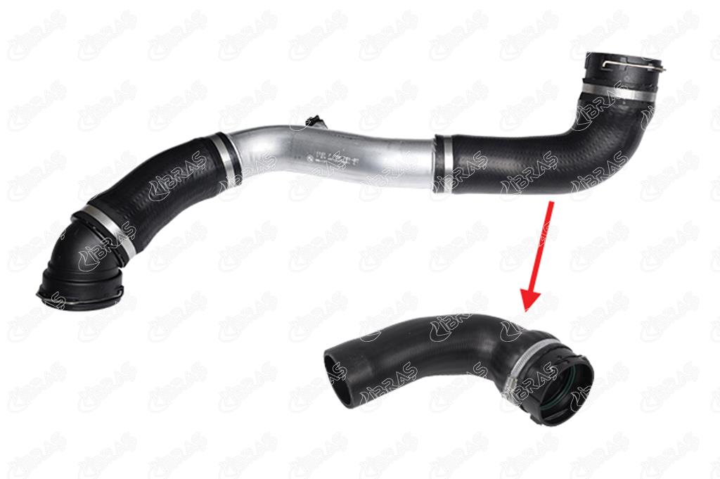 IBR 35222 Turbo Hortumu Metal Boru Hariç