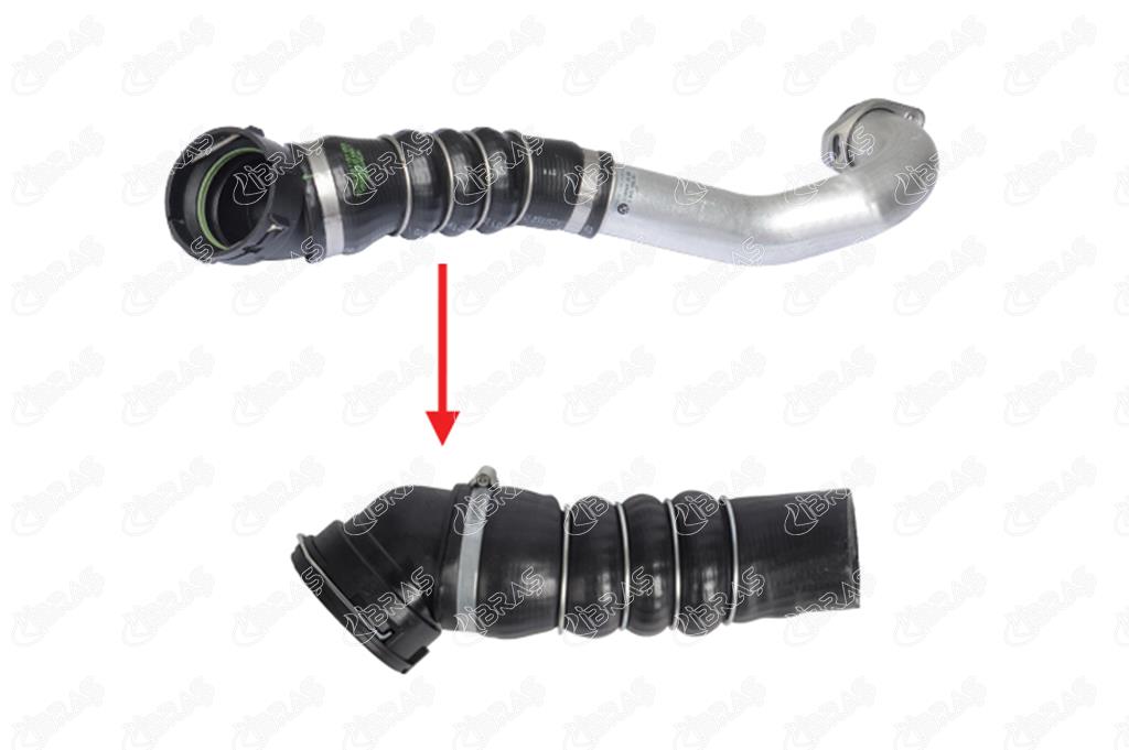 IBR 35233 Turbo Hortumu Metal Boru Hariç