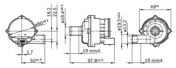 BOSCH 0392023004 Ilave Su Pompası - . Görsel