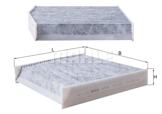 MAHLE LAK879 Polen Filtresi - . Görsel