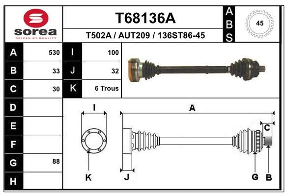 Tahrik Mili EAI T68136A