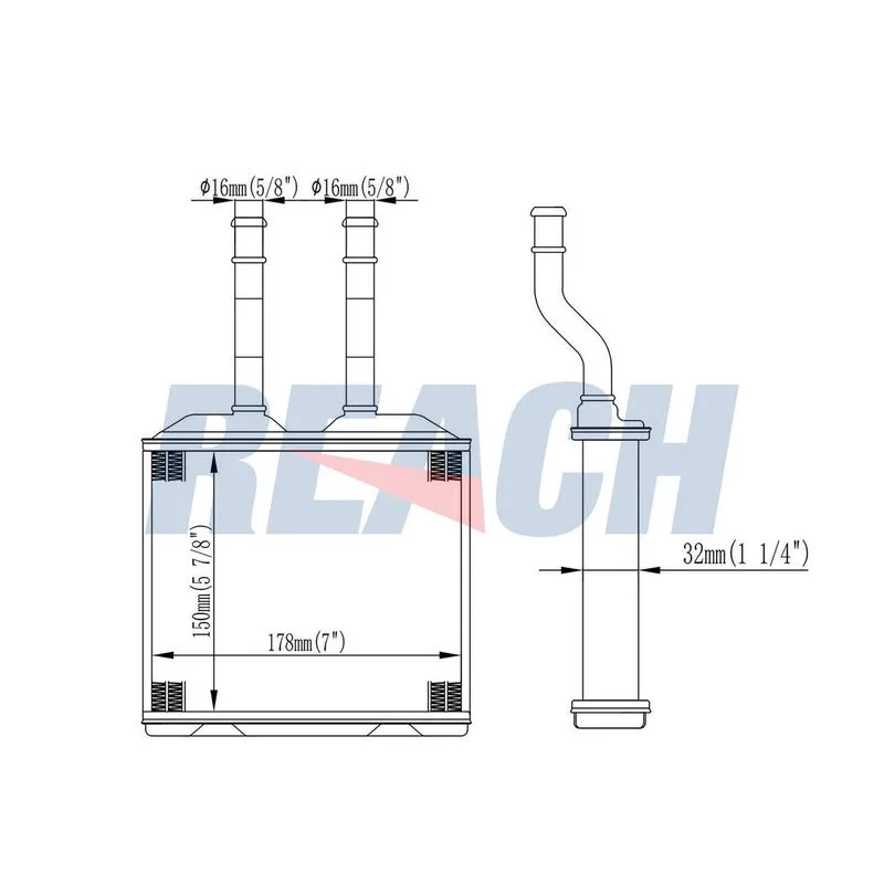 Kalorifer Radyatörü  BEHR 8FH 351 313-021