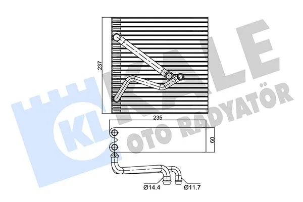 Kalorifer Radyatörü  KALE 350090