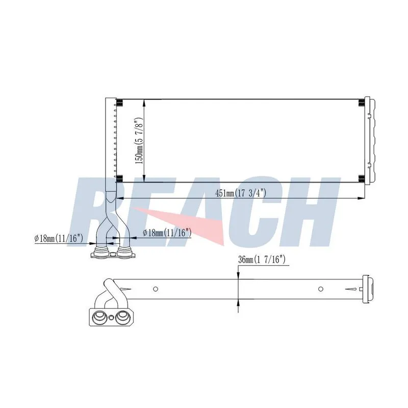 Kalorifer Radyatörü  ORİS KSC018026
