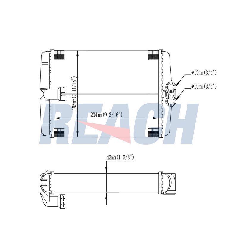 Kalorifer Radyatörü  WENDERPARTS MA2108300661