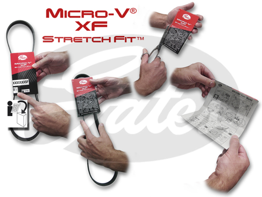 GATES 4PK922SF V Kayışı - . Görsel