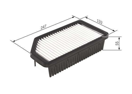 BOSCH F026400414 Hava Filtresi - . Görsel