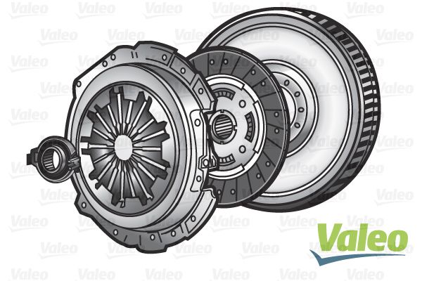 VALEO 835206 Volanlı Debriyaj Seti